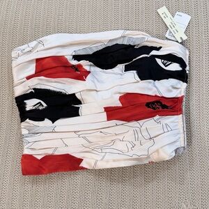 Kay Unger silk bodice top